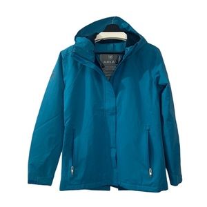 ARIAT NEW Spectator H2O Jacket Blue Small Breathable Waterproof Performance